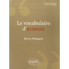 Le vocabulaire d'Aristote