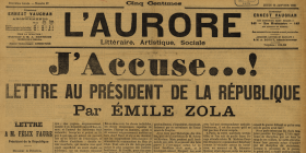 "J'accuse...!" de Zola