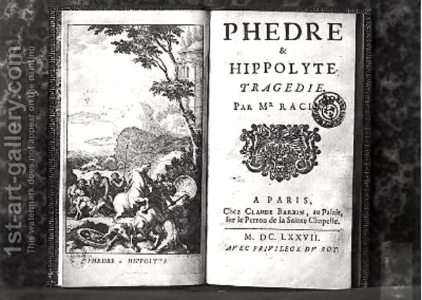 Phedre, RACINE, Acte V, scène 7