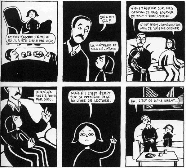 Extrait de Persepolis, Tome 1